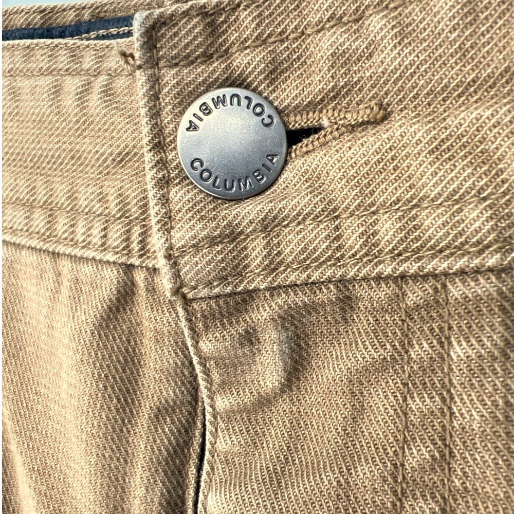 Columbia Men's Pants 40x32 Tan Outdoor Hiking Workwear Cotton‎ Blend GUC - Picture 3 of 11